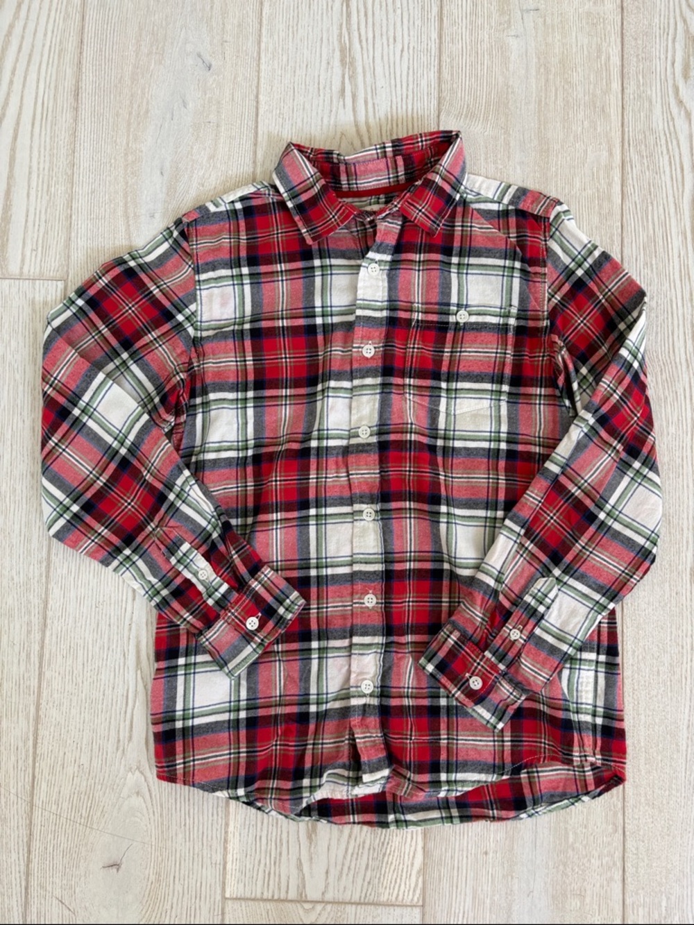 Cat & Jack boys size 12/14 flannel.